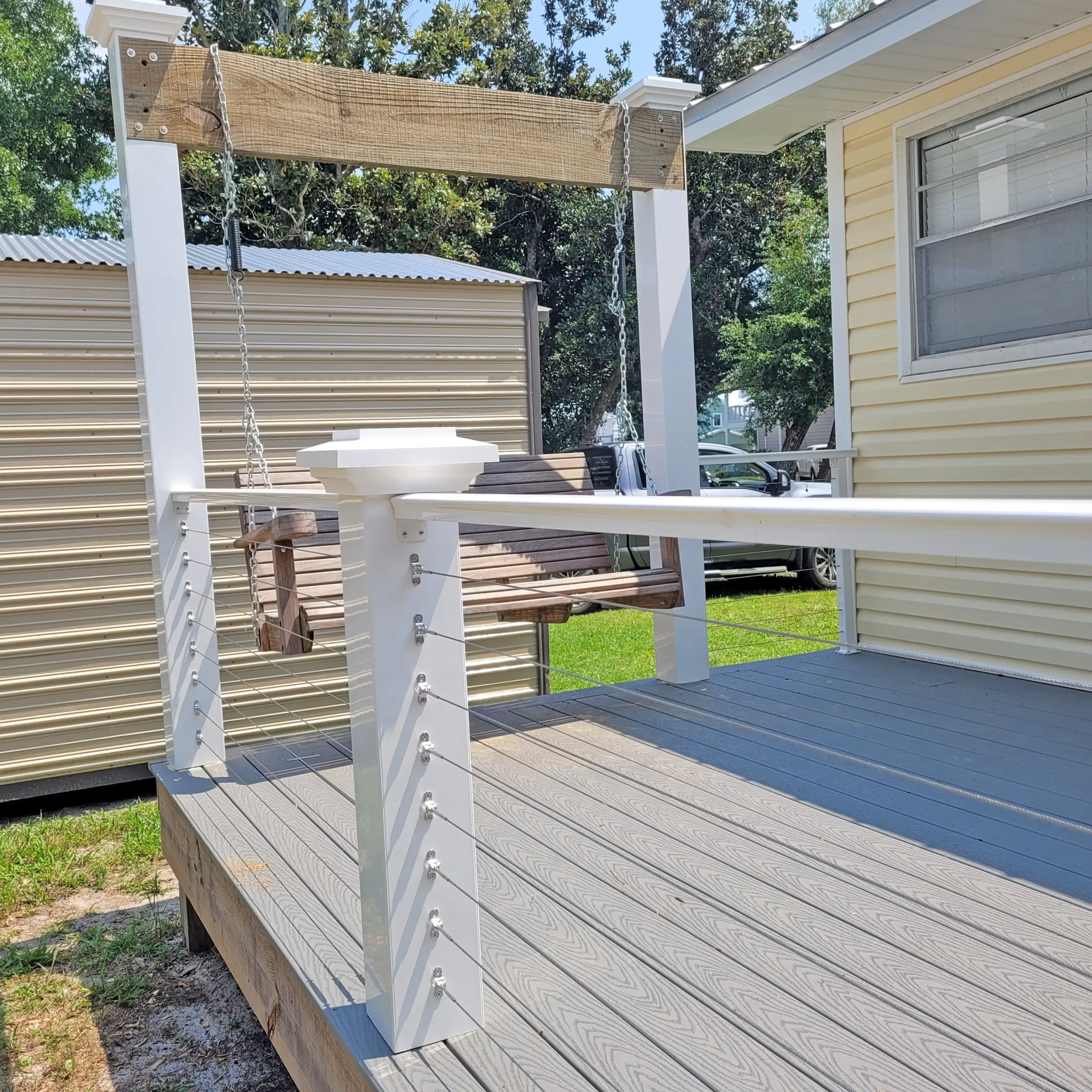 Cable Railing Decks and Stairs